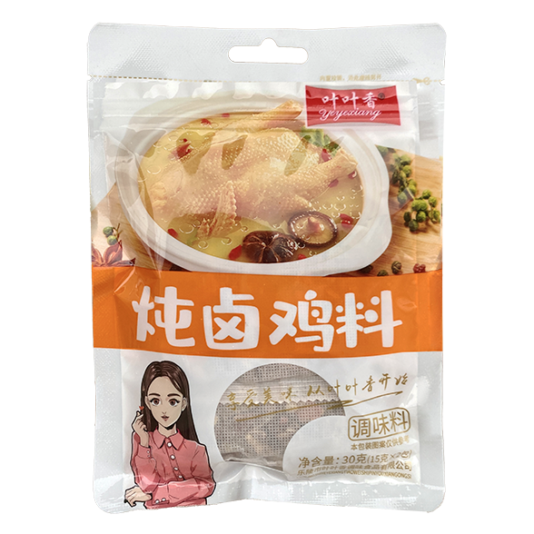 燉鹵雞料